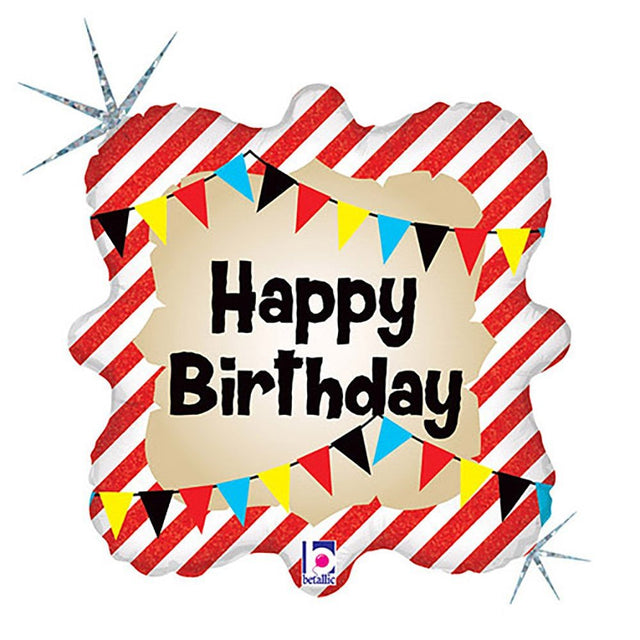 Pirate Birthday Foil Balloon