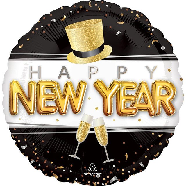 18 Inch New Year’s Foil Balloon