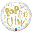 18 Inch Pop Fizz Clink Foil Balloon