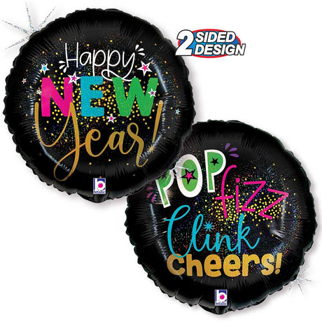 New Year Foil Balloon