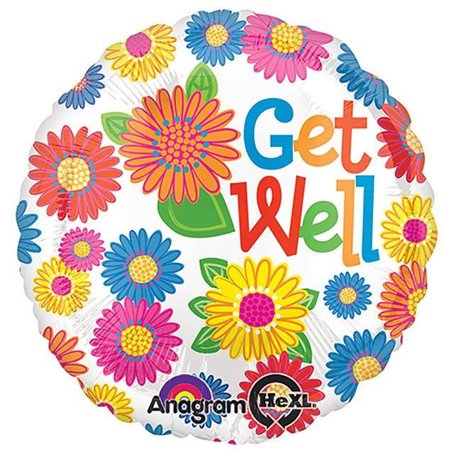 Get Well Foil Balloon 18 Inch