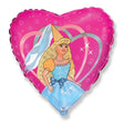 Princess Heart Foil Balloon