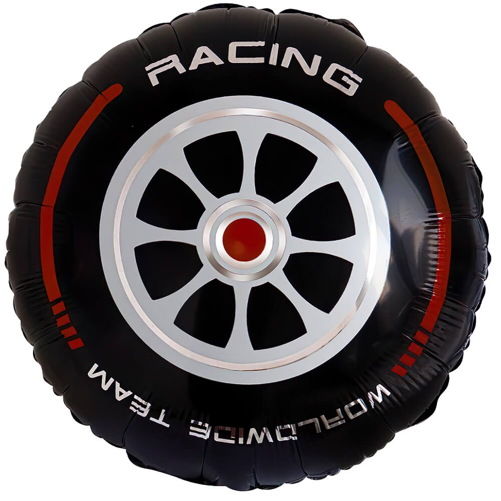 Foil Balloon Racing Tire 18 Inch