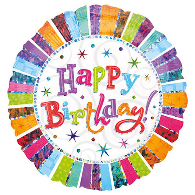 18 Inch Birthday Foil Balloon