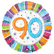 18 Inch Birthday 90 Foil Balloon