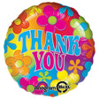 Foil Balloon Retro Thanks 18 Inch