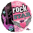 Girls Rocker Girl Foil Balloon 18 Inch