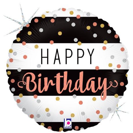 Foil Balloon Girls Rose Gold Birthday