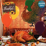 Thanksgiving Foil Balloon 18 Inch Rustic Thankful