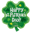 Foil Balloon Saint Patrick's Shamrock Shape