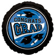 Blue Graduation Foil Balloon