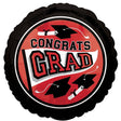 Foil Balloon School Colors Red