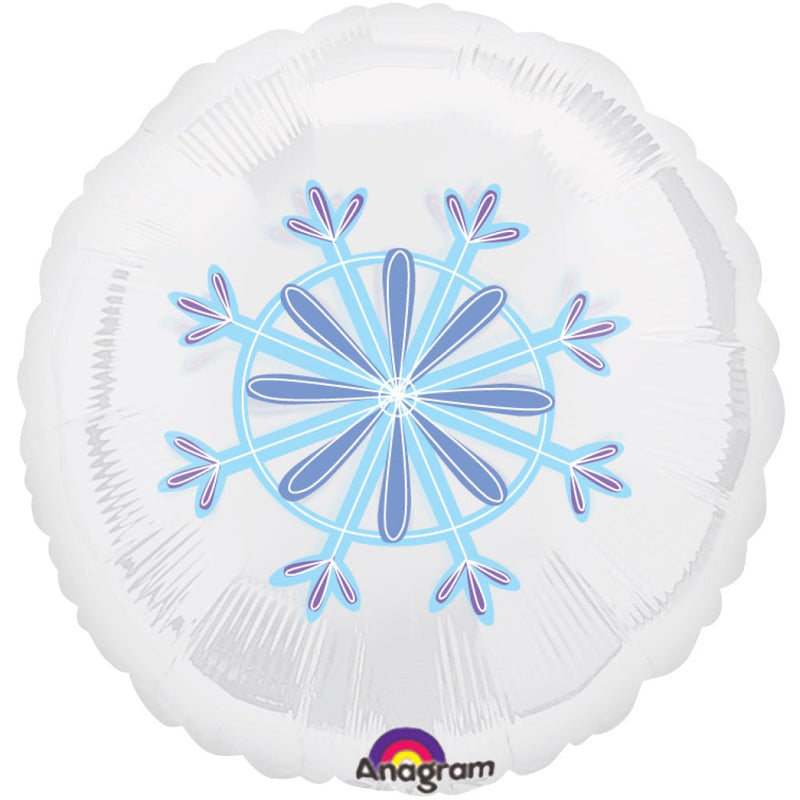 Snowflake Foil Balloon 18 Inch