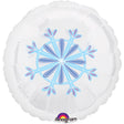 Snowflake Foil Balloon 18 Inch