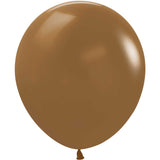 Latex Balloons 18 Inch Sempertex Deluxe Mocha