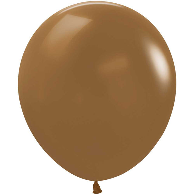 Latex Balloons 18 Inch Sempertex Deluxe Mocha