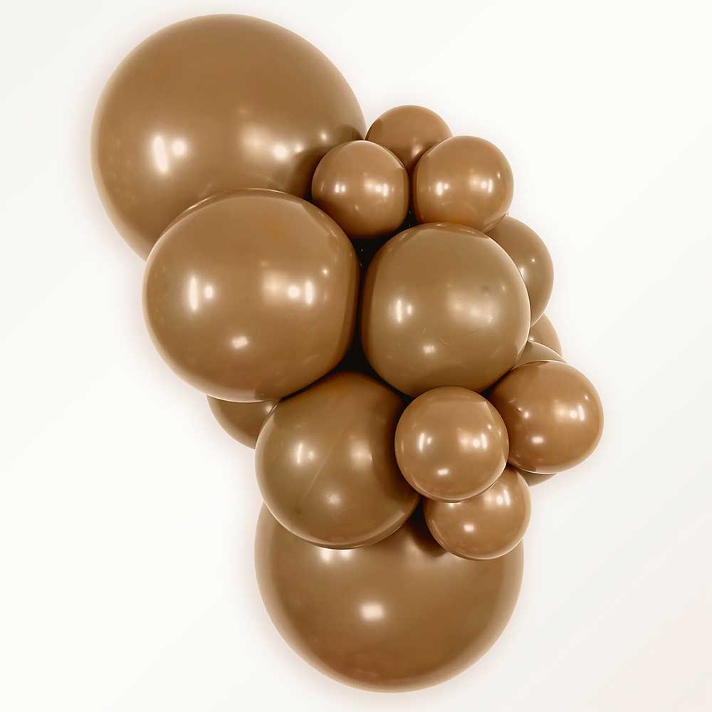 Latex Balloons 5 Inch Sempertex Deluxe Mocha