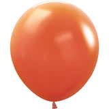Latex Balloons 18 Inch Sempertex Deluxe Sunset Orange