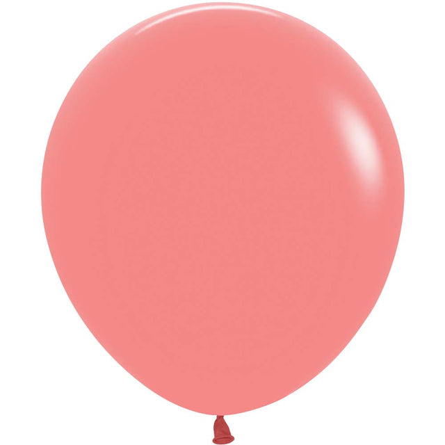 Latex Balloons 18 Inch Tropical Coral