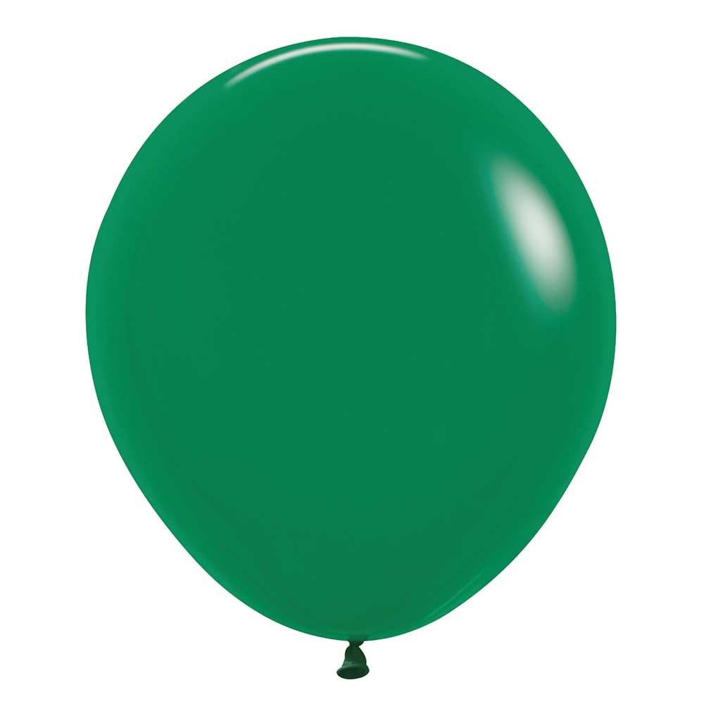 Latex Balloons 18 Inch Sempertex Forest Green