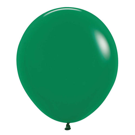Latex Balloons 18 Inch Sempertex Forest Green