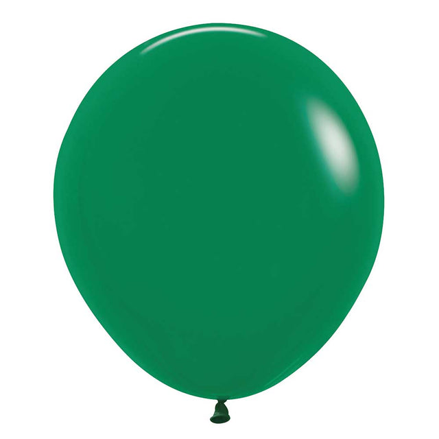 Latex Balloons 18 Inch Sempertex Forest Green