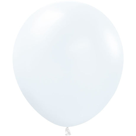 Latex Balloons 18 Inch Sempertex Fashion White