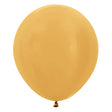 Latex Balloons 18 Inch Metallic Gold