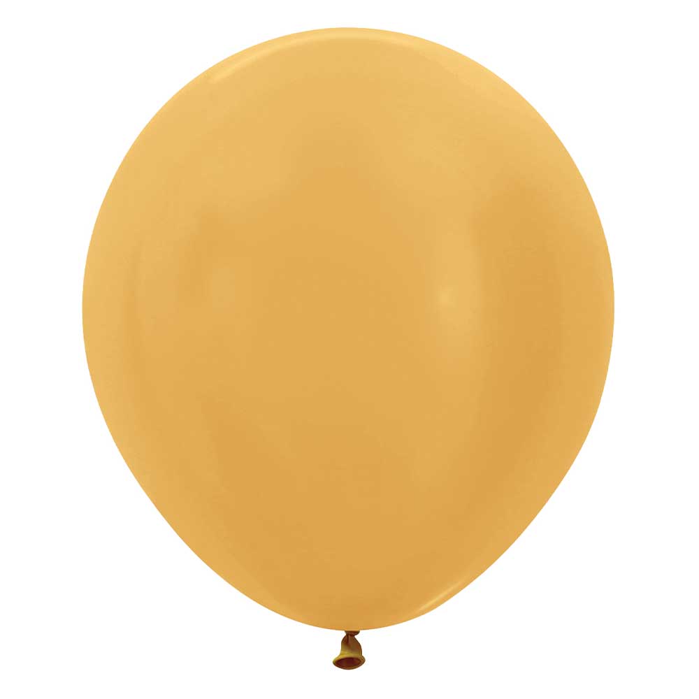 Latex Balloons 18 Inch Metallic Gold