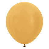 Latex Balloons 18 Inch Metallic Gold