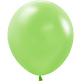 18 Inch Latex Balloons Neon Green