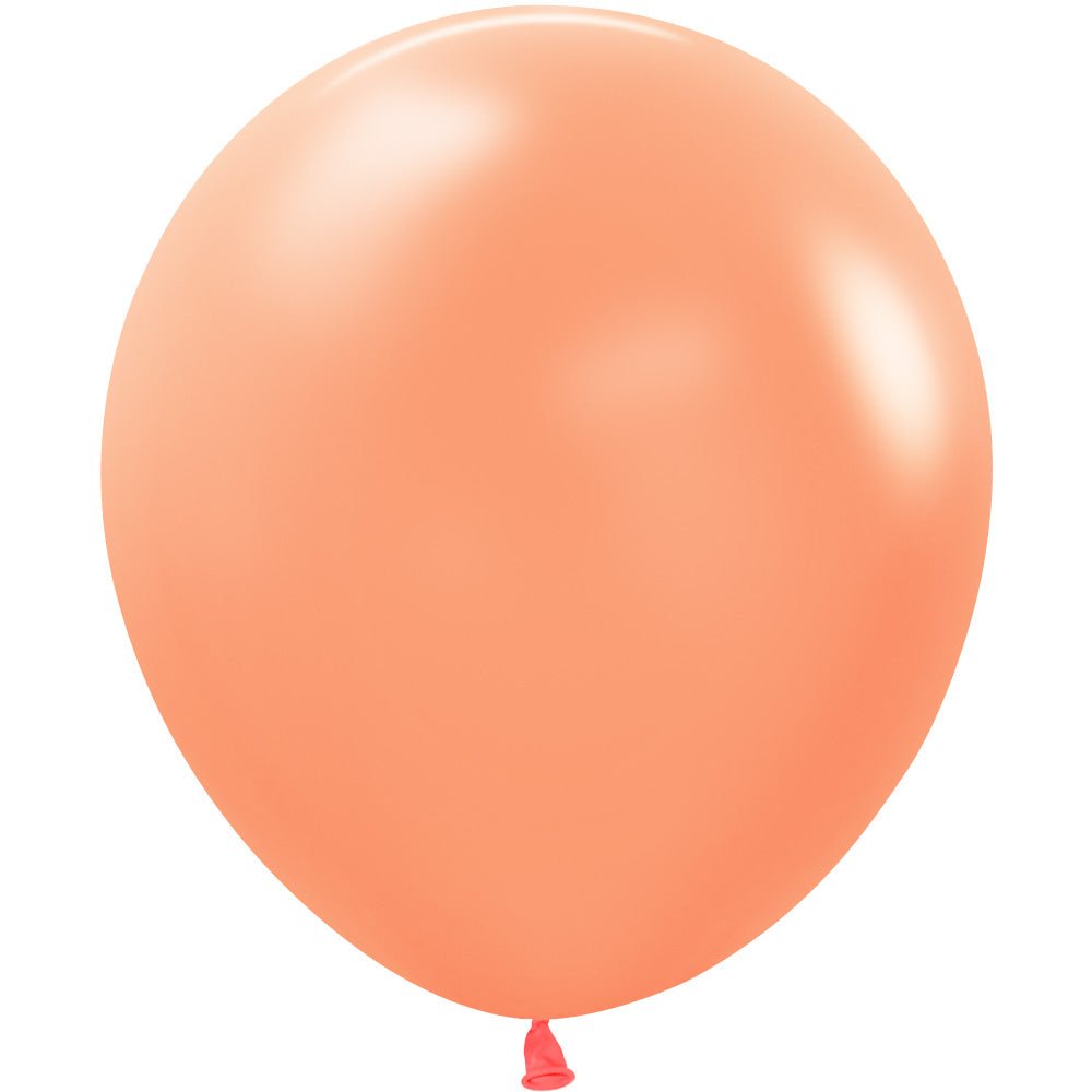Latex Balloons Neon Orange 18 Inch