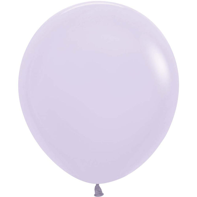 Latex Balloons 18 Inch Pastel Matte Lilac