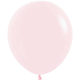 18 Inch Latex Balloons Pastel Matte Pink