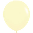 Latex Balloons 18 Inch Pastel Matte Yellow