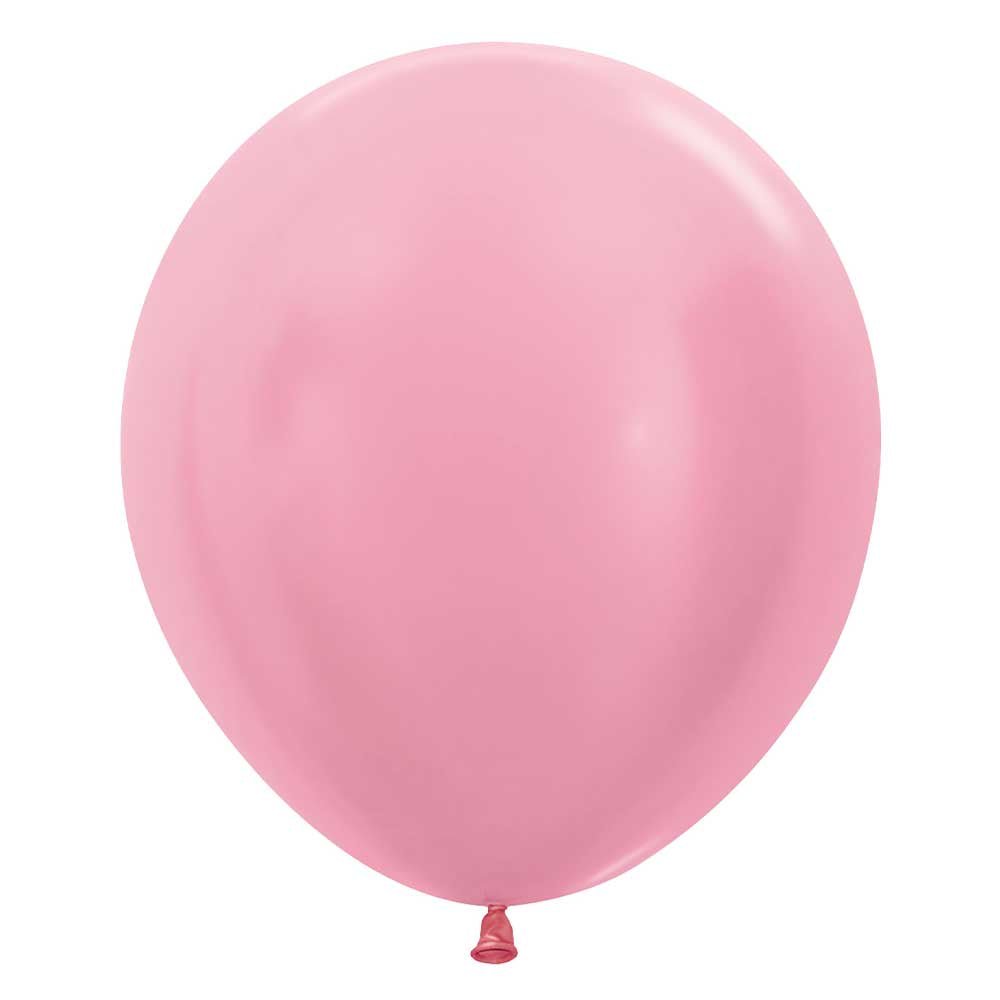 18 Inch Latex Balloons Pearl Pink