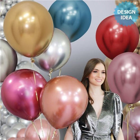 Latex Balloons 18 Inch Sempertex Reflex Champagne