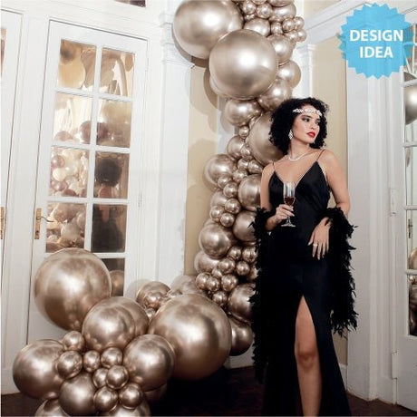 Latex Balloons 18 Inch Sempertex Reflex Champagne