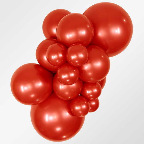 Latex Balloons 18 Inch Sempertex Reflex Crystal Red