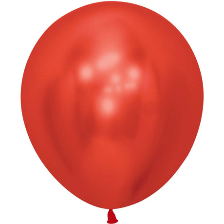 Latex Balloons 18 Inch Sempertex Reflex Crystal Red