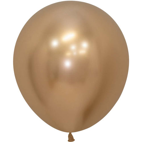 Latex Balloons 18 Inch Sempertex Reflex Gold