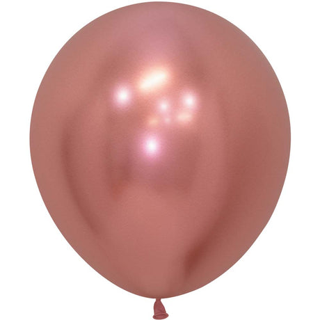 18 Inch Rose Gold Latex Balloons