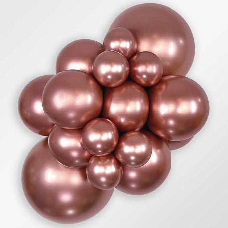 18 Inch Rose Gold Latex Balloons