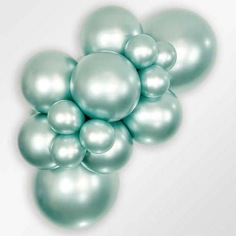 Latex Balloons 18 Inch Sempertex Silk Cool Mint Green