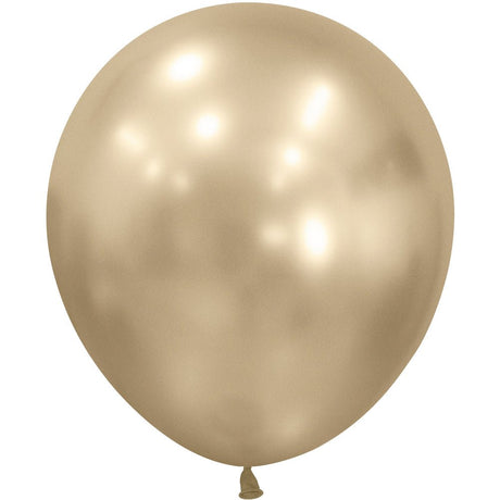 Latex Balloons 18 Inch Sempertex Silk Gold Dust