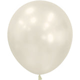 Latex Balloons 18 Inch Sempertex Silk Oyster White