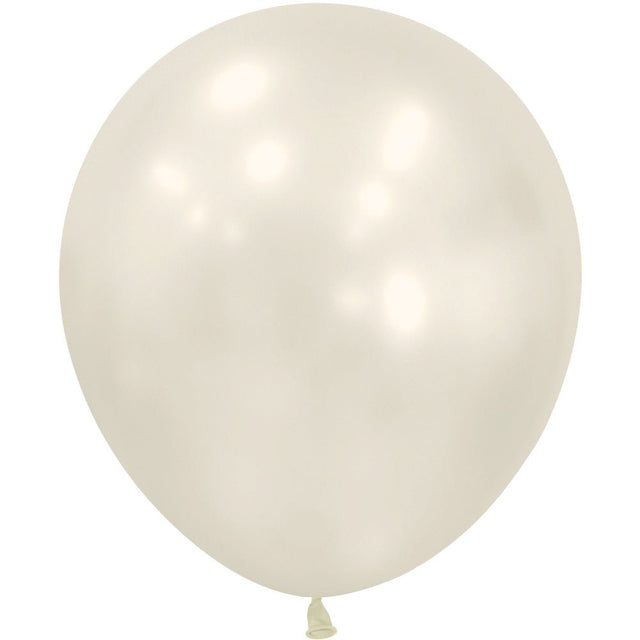 Latex Balloons 18 Inch Sempertex Silk Oyster White