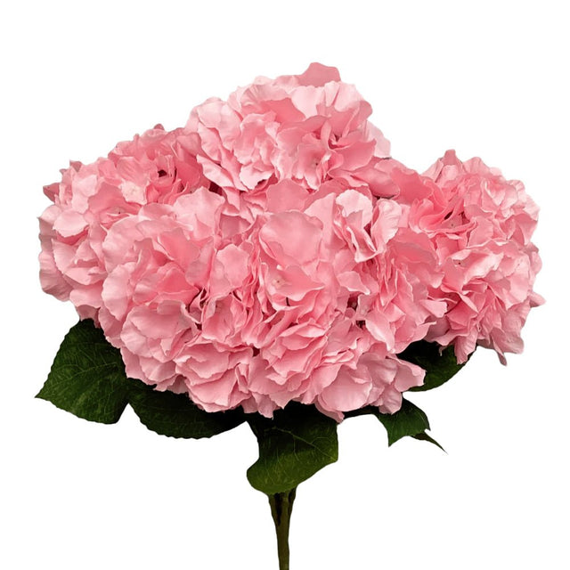 Hydrangea Bush Light Mauve Silk Flowers