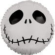 Halloween Skeleton Face Foil Balloon