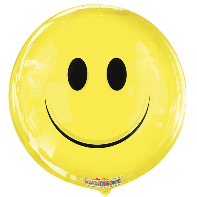 Smile Face Plastic Balloon 18 Inch